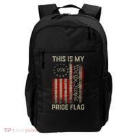 This Is My Pride Flag Usa American Backpack thumb 0
