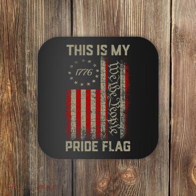 This Is My Pride Flag Usa American Coaster