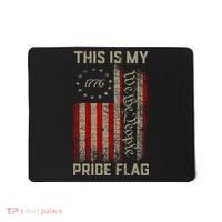 This Is My Pride Flag Usa American Mousepad thumb 0