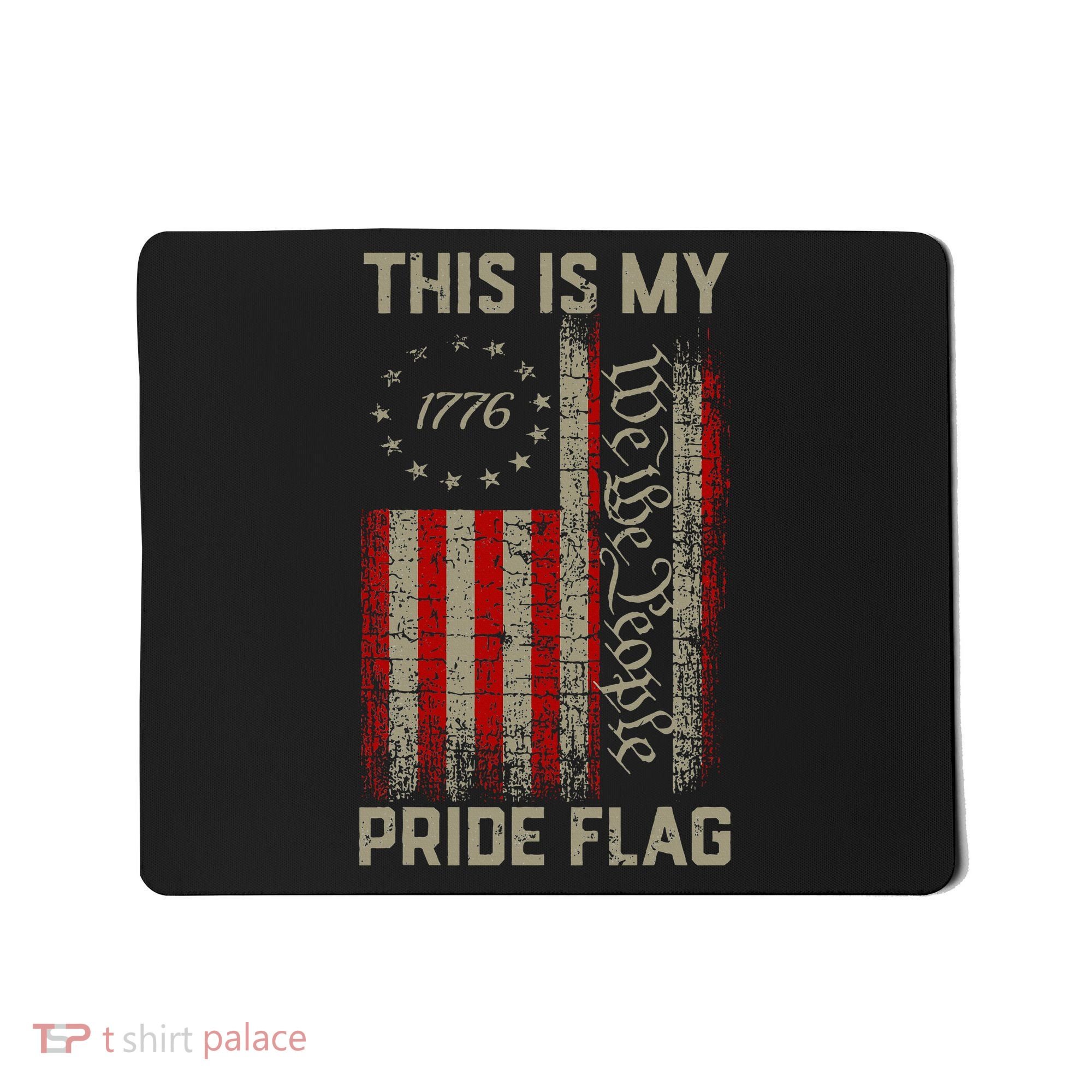 This Is My Pride Flag Usa American Mousepad