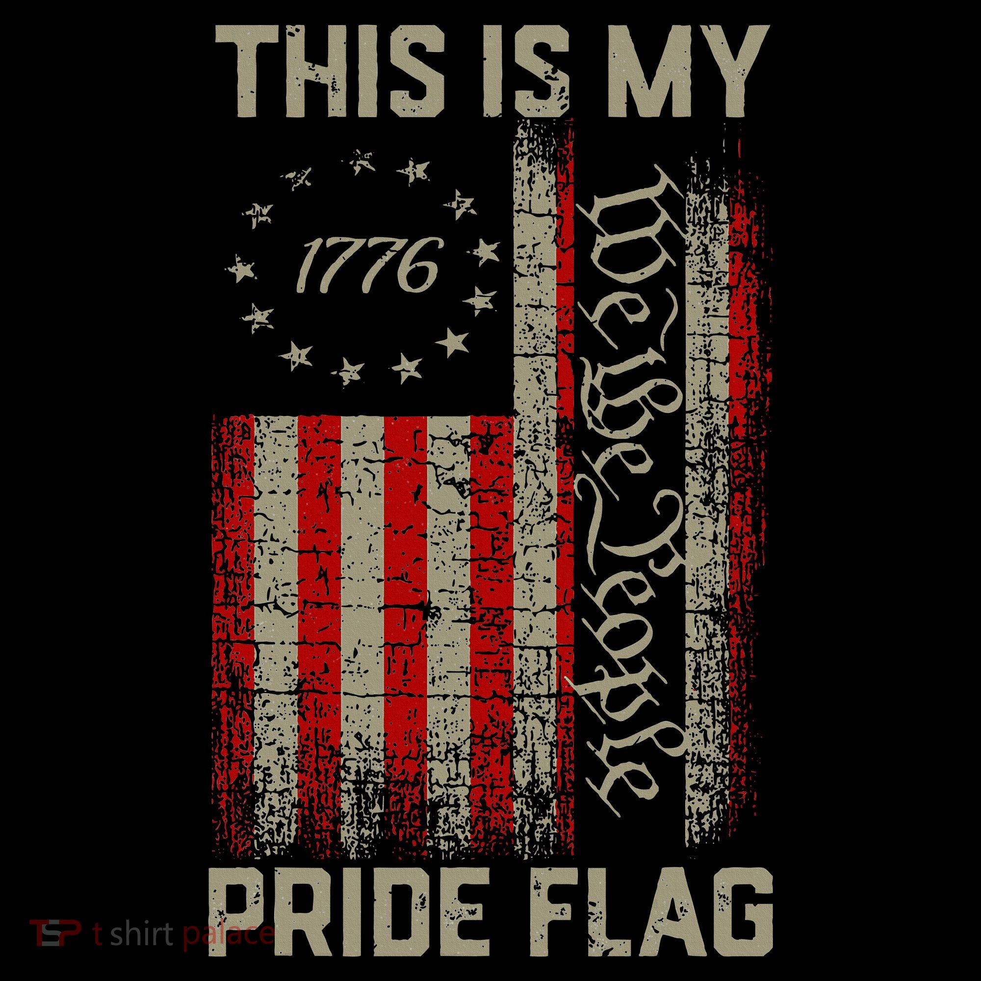 This Is My Pride Flag Usa American Mousepad