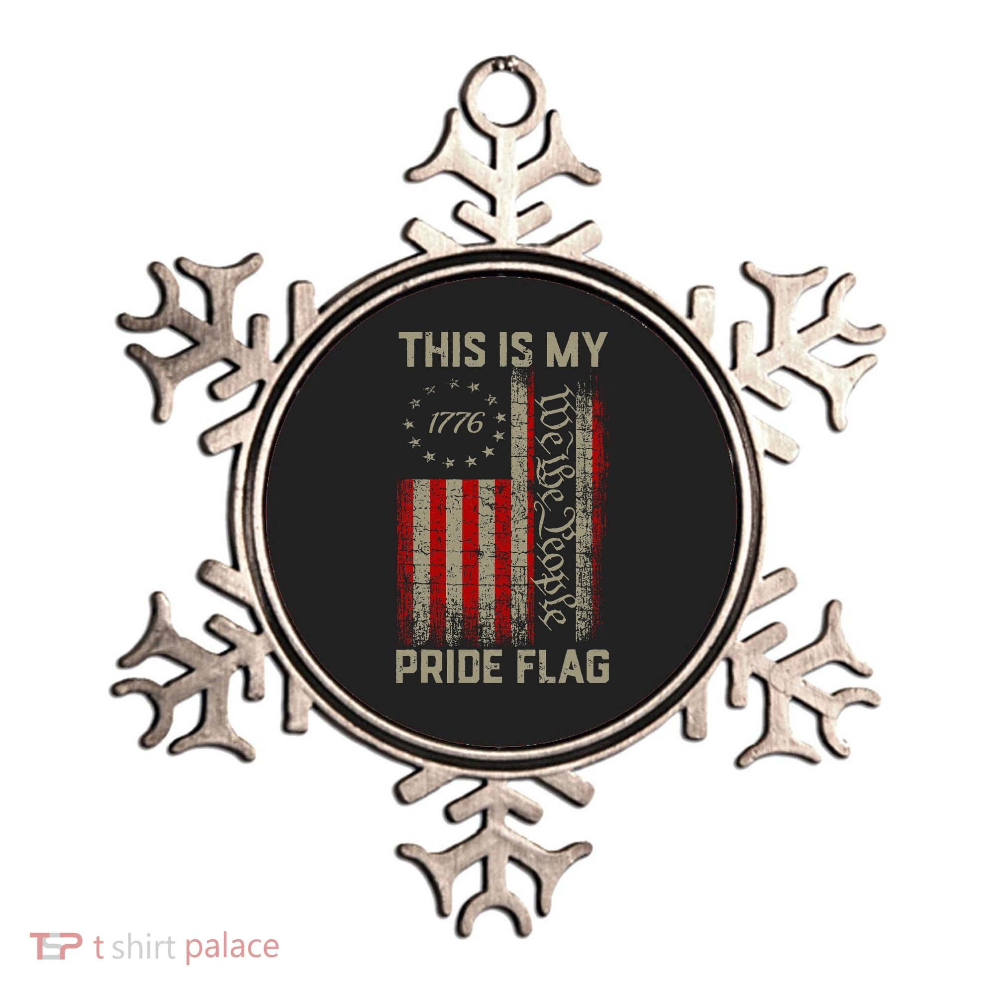 This Is My Pride Flag Usa American Ornament