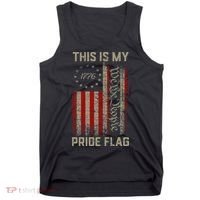 This Is My Pride Flag Usa American Tank Top thumb 0