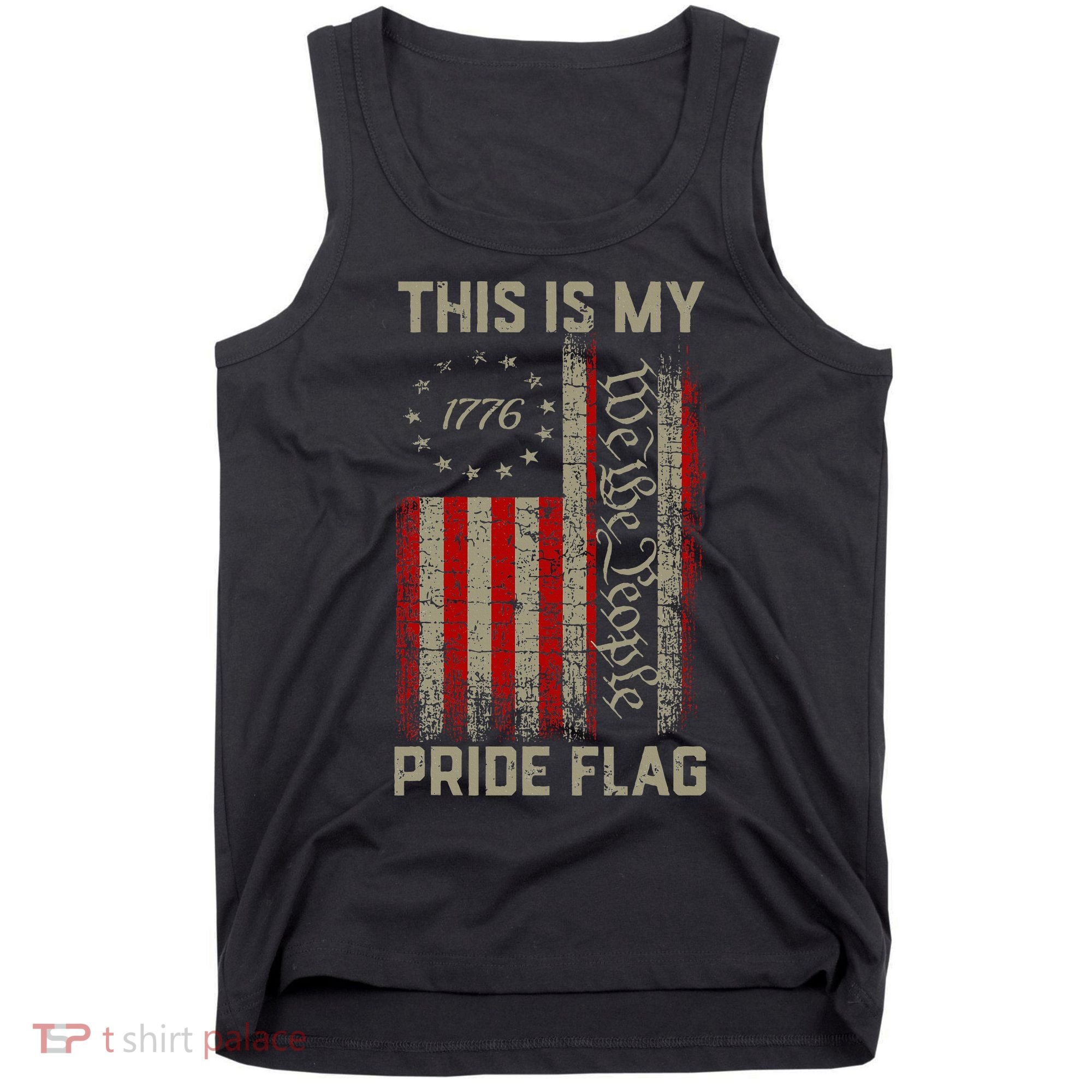 This Is My Pride Flag Usa American Tank Top