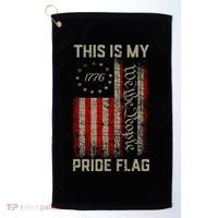 This Is My Pride Flag Usa American Golf Towel thumb 0