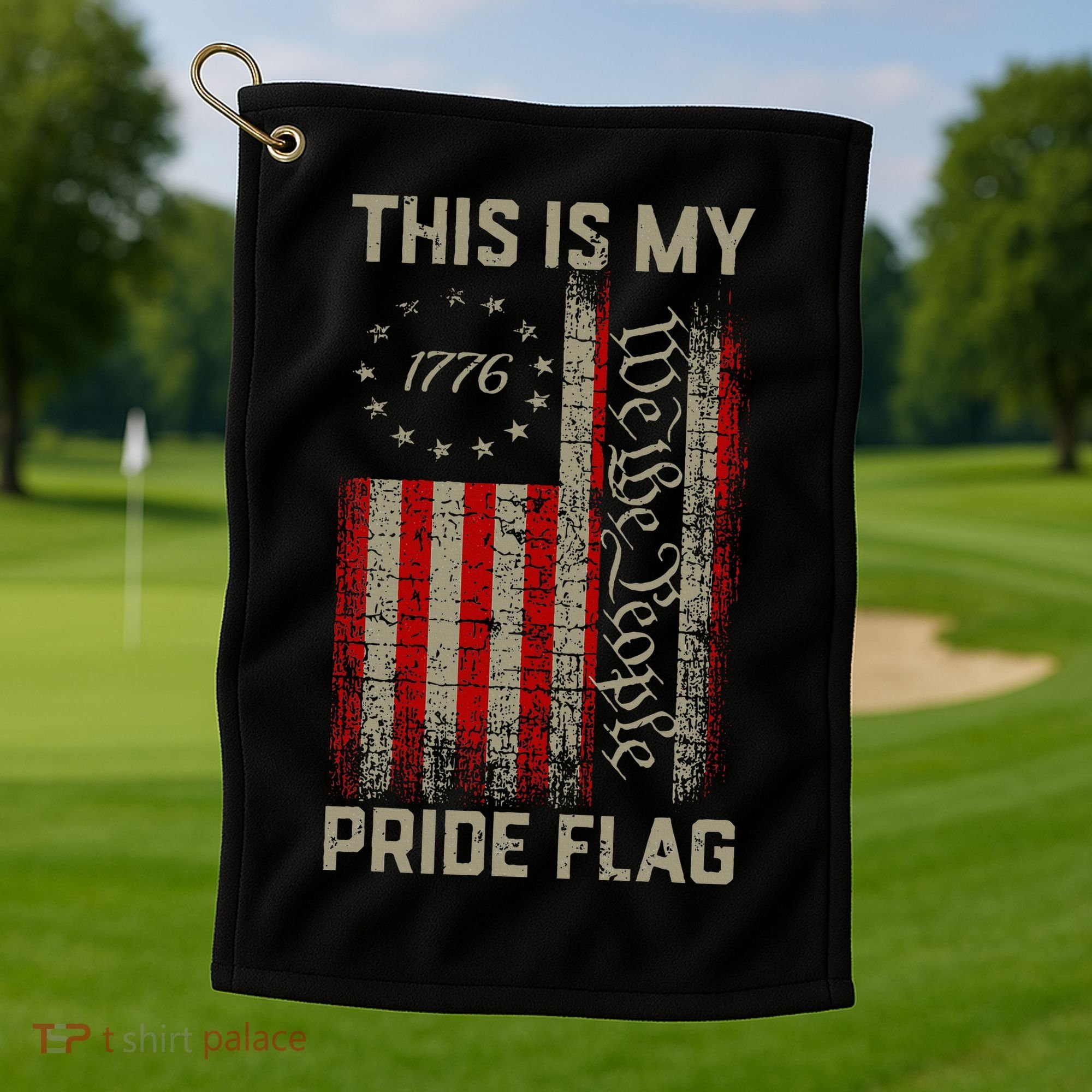 This Is My Pride Flag Usa American Golf Towel