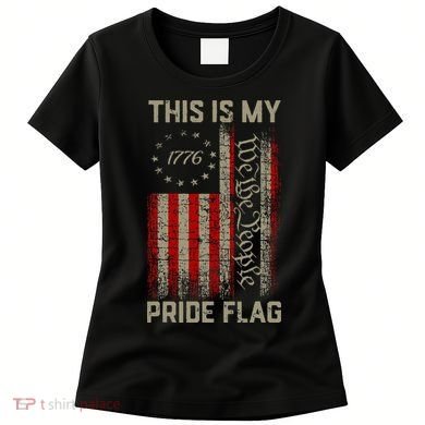 This Is My Pride Flag Usa American Women's T-Shirt