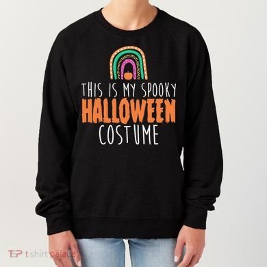 This Is My Spooky Halloween Costume Rainbow Fall Women's Sweatshirt