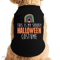 This Is My Spooky Halloween Costume Rainbow Fall Doggie Tank thumb 0
