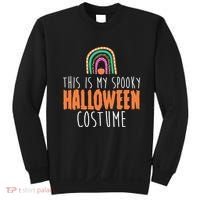 This Is My Spooky Halloween Costume Rainbow Fall Sweatshirt thumb 0