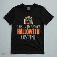This Is My Spooky Halloween Costume Rainbow Fall T-Shirt thumb 5