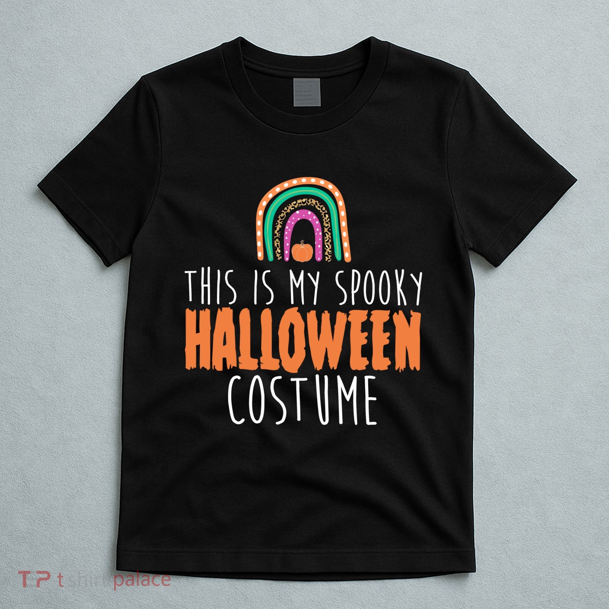 This Is My Spooky Halloween Costume Rainbow Fall T-Shirt