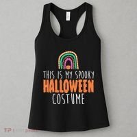 This Is My Spooky Halloween Costume Rainbow Fall Women's Tank Top thumb 3