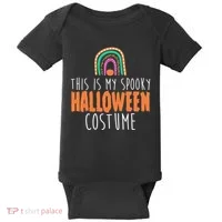This Is My Spooky Halloween Costume Rainbow Fall Baby Bodysuit thumb 0