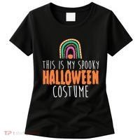 This Is My Spooky Halloween Costume Rainbow Fall Women's T-Shirt thumb 0
