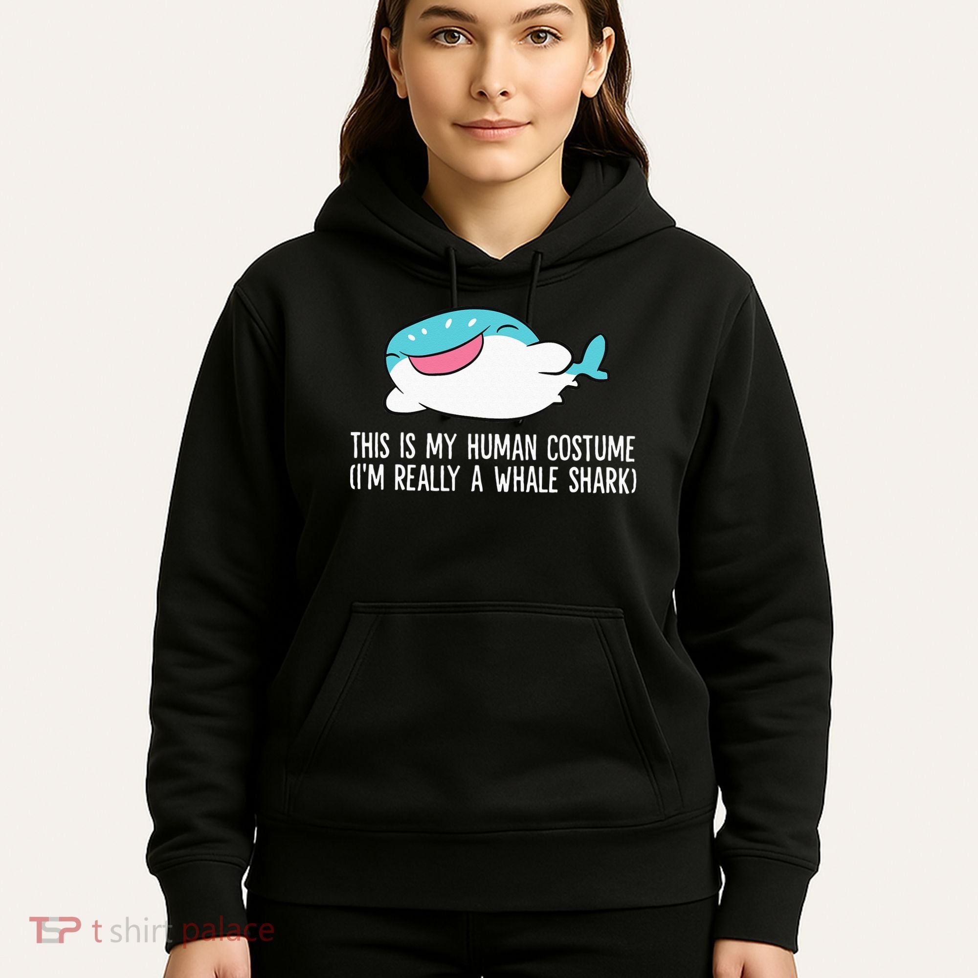 This Is My Human Costume I'm Really A Whale Shark Hoodie