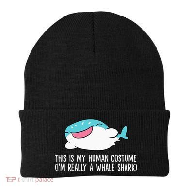 This Is My Human Costume I'm Really A Whale Shark Beanie