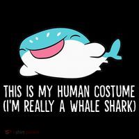 This Is My Human Costume I'm Really A Whale Shark Baby Bodysuit thumb 2