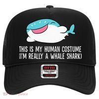 This Is My Human Costume I'm Really A Whale Shark Hat thumb 0
