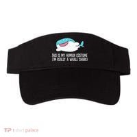 This Is My Human Costume I'm Really A Whale Shark Visor thumb 0