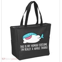 This Is My Human Costume I'm Really A Whale Shark Tote Bag thumb 2