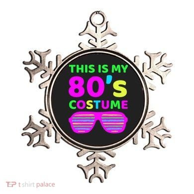 This Is My 80S Costume Outfit Eighties Retro Party Design Ornament