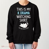 This Is My Kdrama Watching KDrama Korean Drama Lover Women's Sweatshirt thumb 0