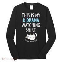 This Is My Kdrama Watching KDrama Korean Drama Lover Long Sleeve Shirt thumb 0