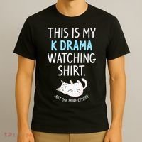 This Is My Kdrama Watching KDrama Korean Drama Lover T-Shirt thumb 3