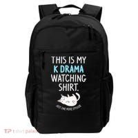 This Is My Kdrama Watching KDrama Korean Drama Lover Backpack thumb 0