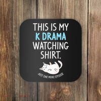 This Is My Kdrama Watching KDrama Korean Drama Lover Coaster thumb 0