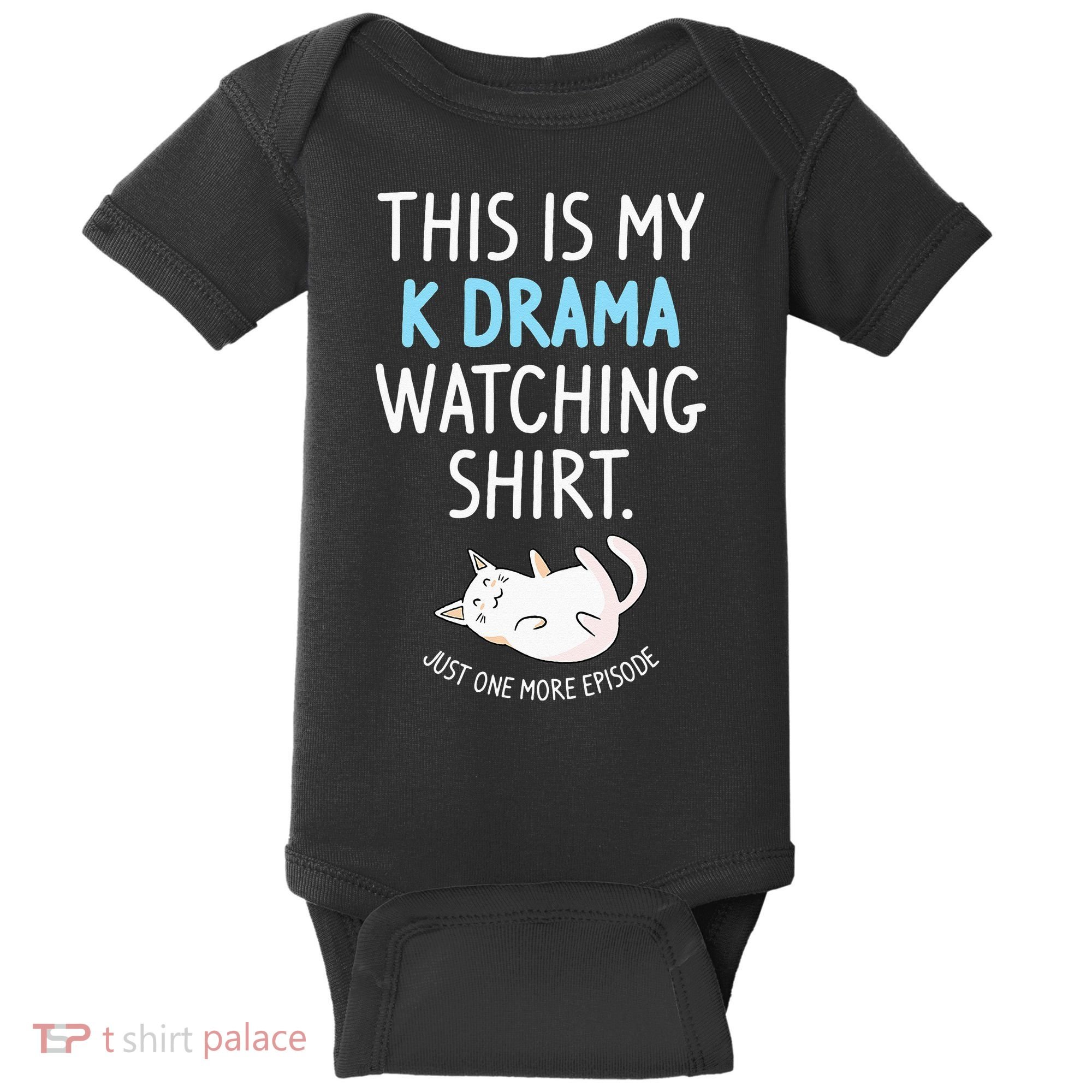 This Is My Kdrama Watching KDrama Korean Drama Lover Baby Bodysuit