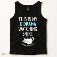 This Is My Kdrama Watching KDrama Korean Drama Lover Tank Top thumb 2