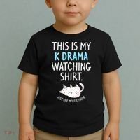 This Is My Kdrama Watching KDrama Korean Drama Lover Toddler T-Shirt thumb 2
