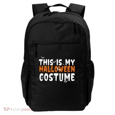 This Is My Halloween Costume Spooky Backpack