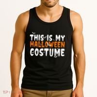 This Is My Halloween Costume Spooky Tank Top thumb 3