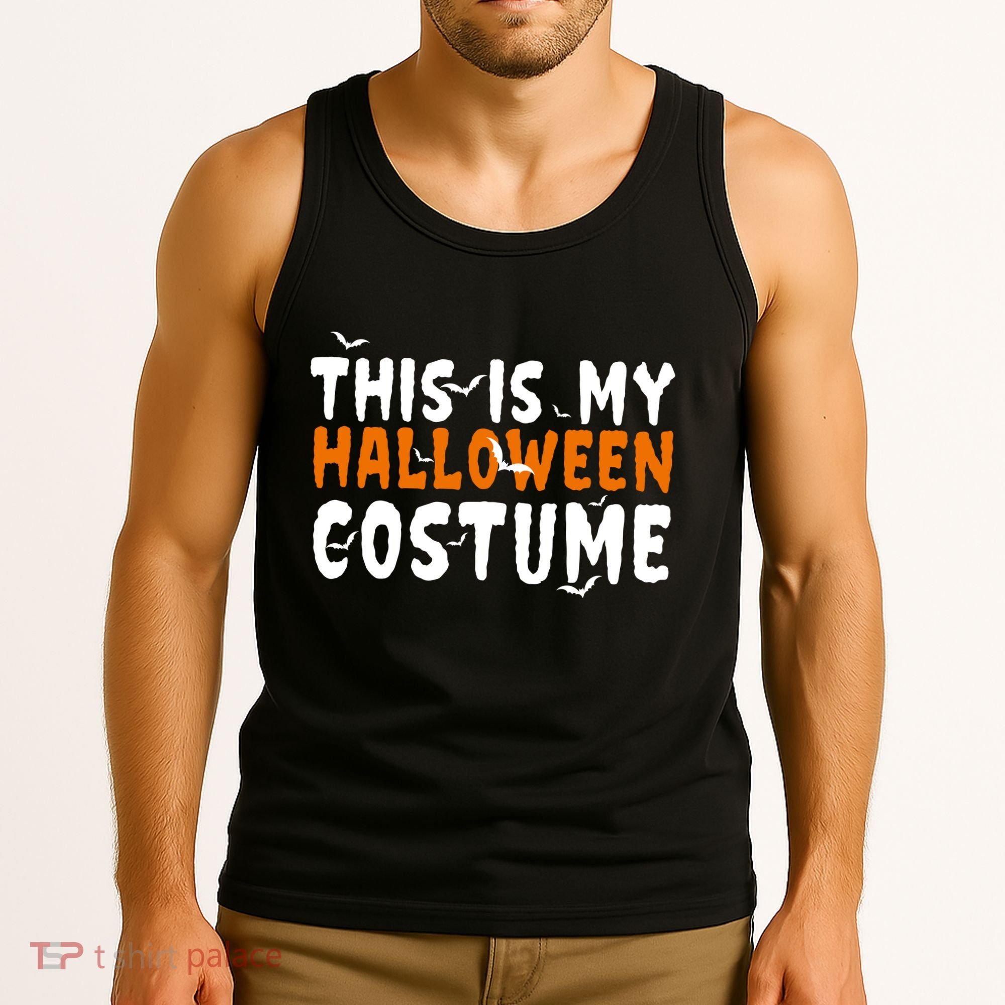 This Is My Halloween Costume Spooky Tank Top