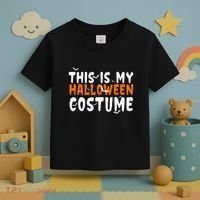This Is My Halloween Costume Spooky Toddler T-Shirt thumb 3