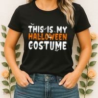 This Is My Halloween Costume Spooky Women's T-Shirt thumb 2