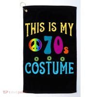 This Is My 70s Costume Golf Towel thumb 0