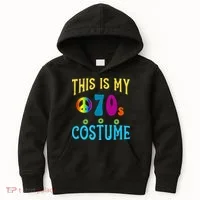 This Is My 70s Costume Kids Hoodie thumb 0