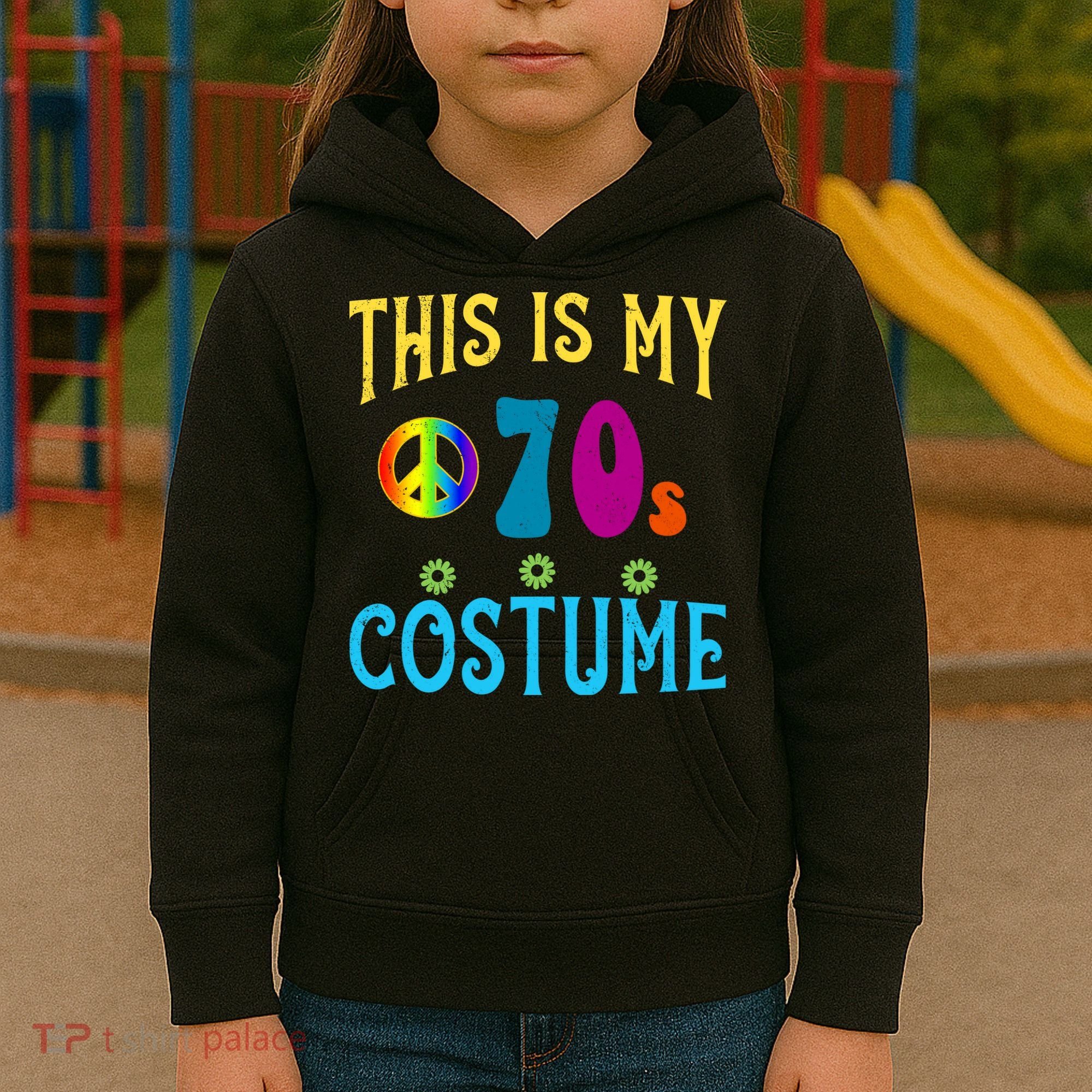 This Is My 70s Costume Kids Hoodie