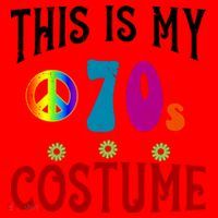 This Is My 70s Costume Santa Hat thumb 1