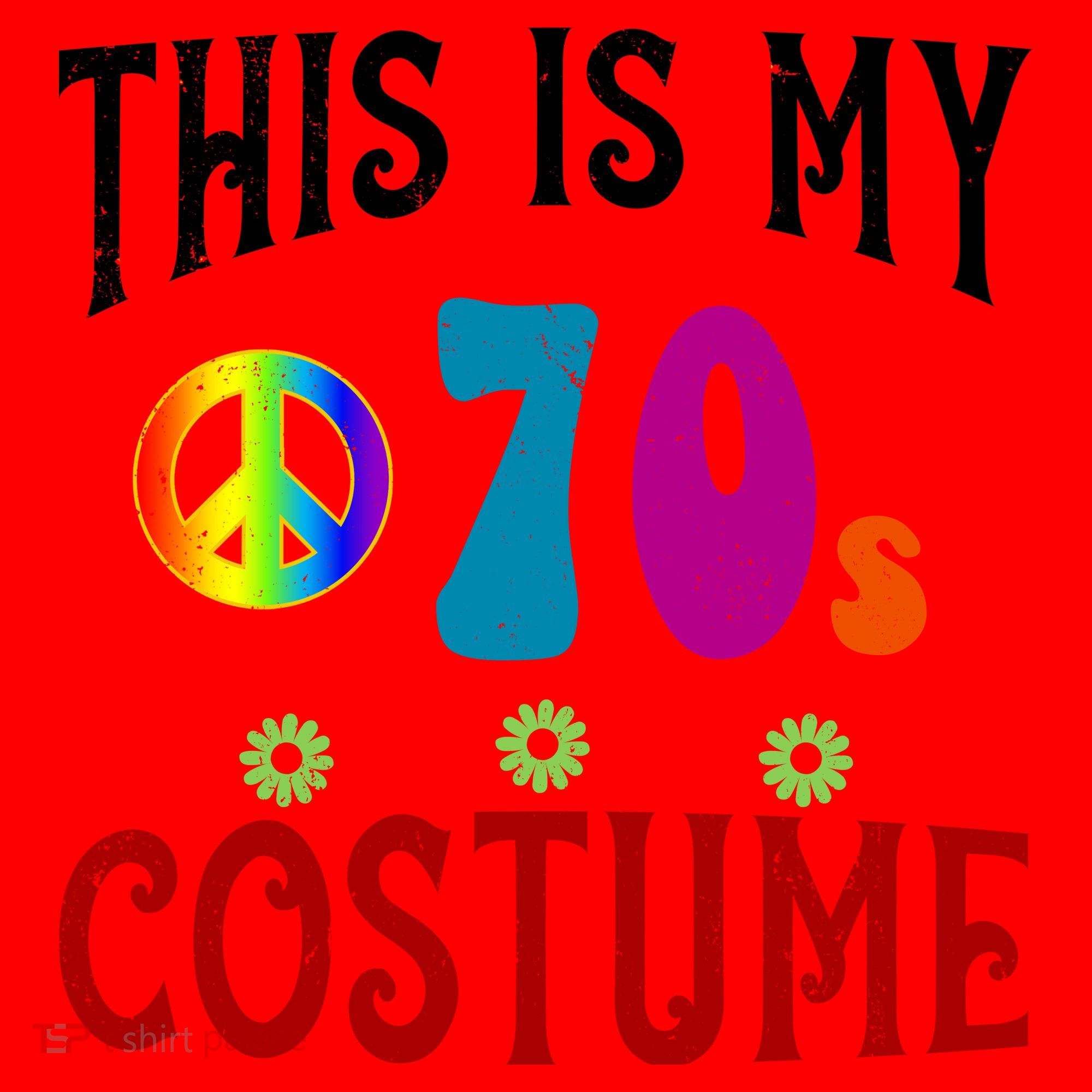 This Is My 70s Costume Santa Hat