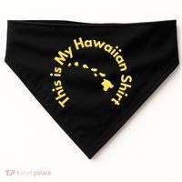 This Is My Hawaiian Island Meaningful Gift USA-Made Doggie Bandana thumb 0