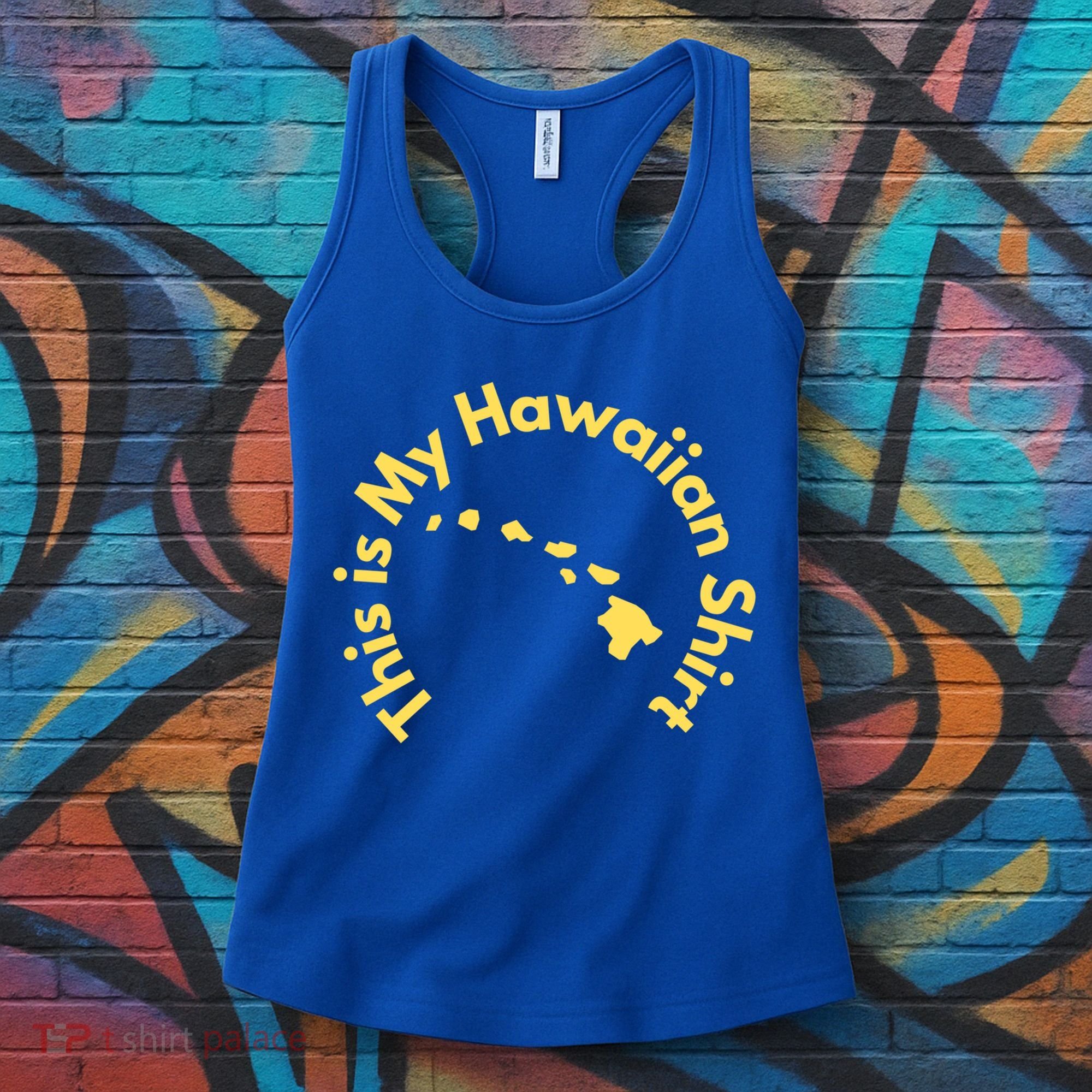 This Is My Hawaiian Island Meaningful Gift Women's Tank Top