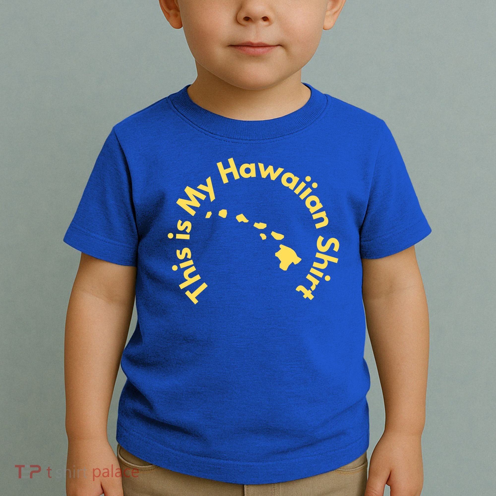 This Is My Hawaiian Island Meaningful Gift Toddler T-Shirt