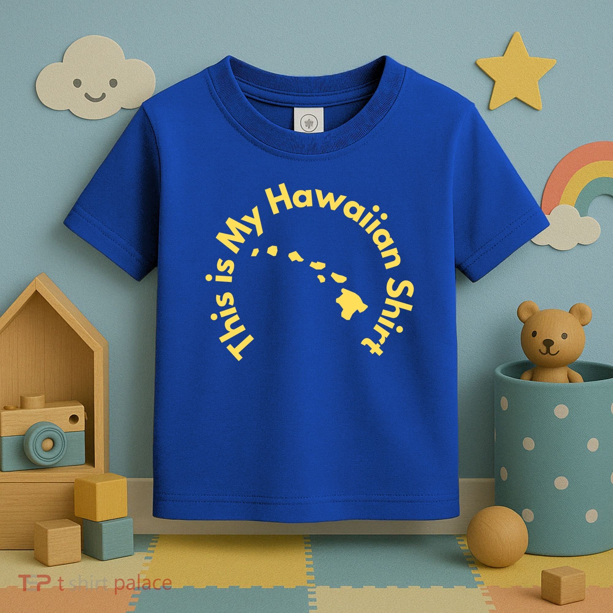 This Is My Hawaiian Island Meaningful Gift Toddler T-Shirt