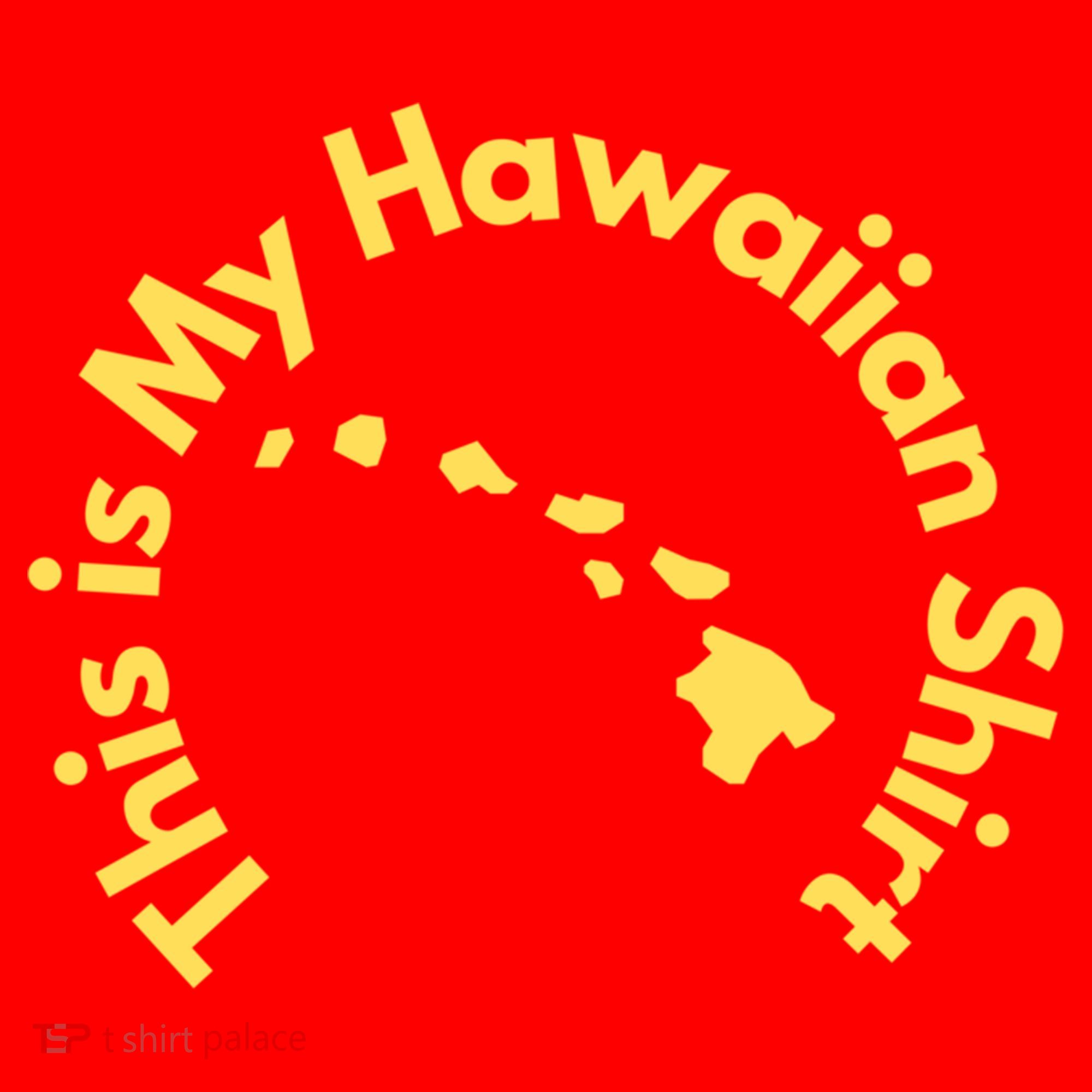 This Is My Hawaiian Island Meaningful Gift Santa Hat