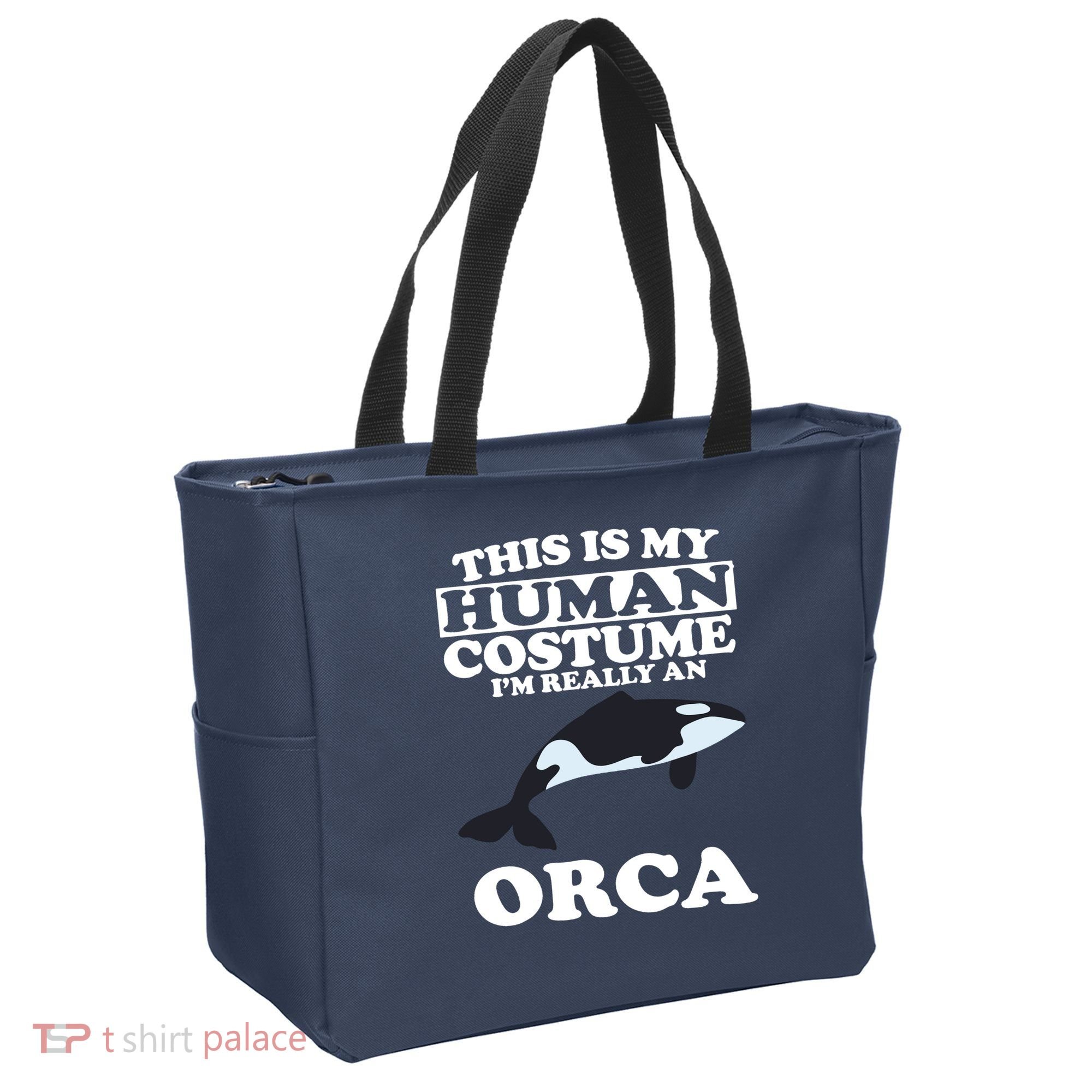 This Is My Human Costume I'm Really An Orca Whale Tote Bag